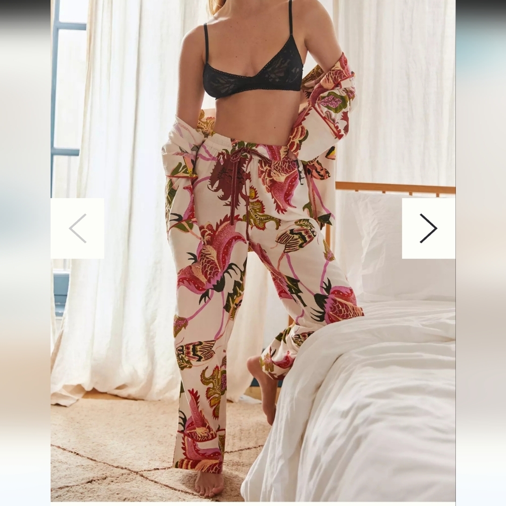Raphael Balme for Anthropologie Flannel Sleep Pants